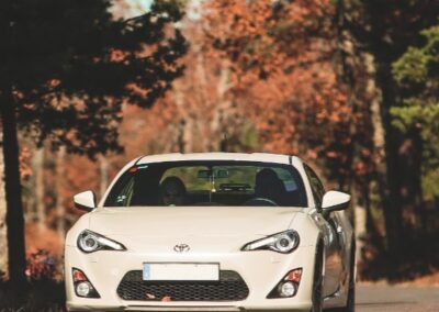 Toyota GT86 en ruta de otoño 2023