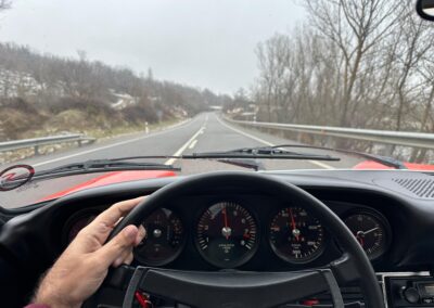 Xpresso Guijuelo. En ruta desde Ávila. Porsche 911 RS 2.7 cola de pato