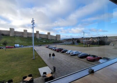 Xpresso Guijuelo. Porsches en Ávila. Vita de la muralla