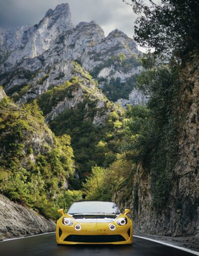 León Rapide. Alpine A110 en ruta